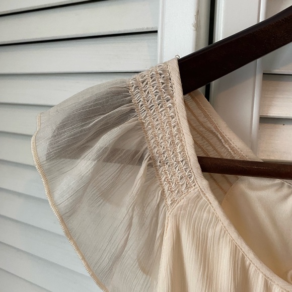 Zara Cream Backless Dress - Picture 2 of 6